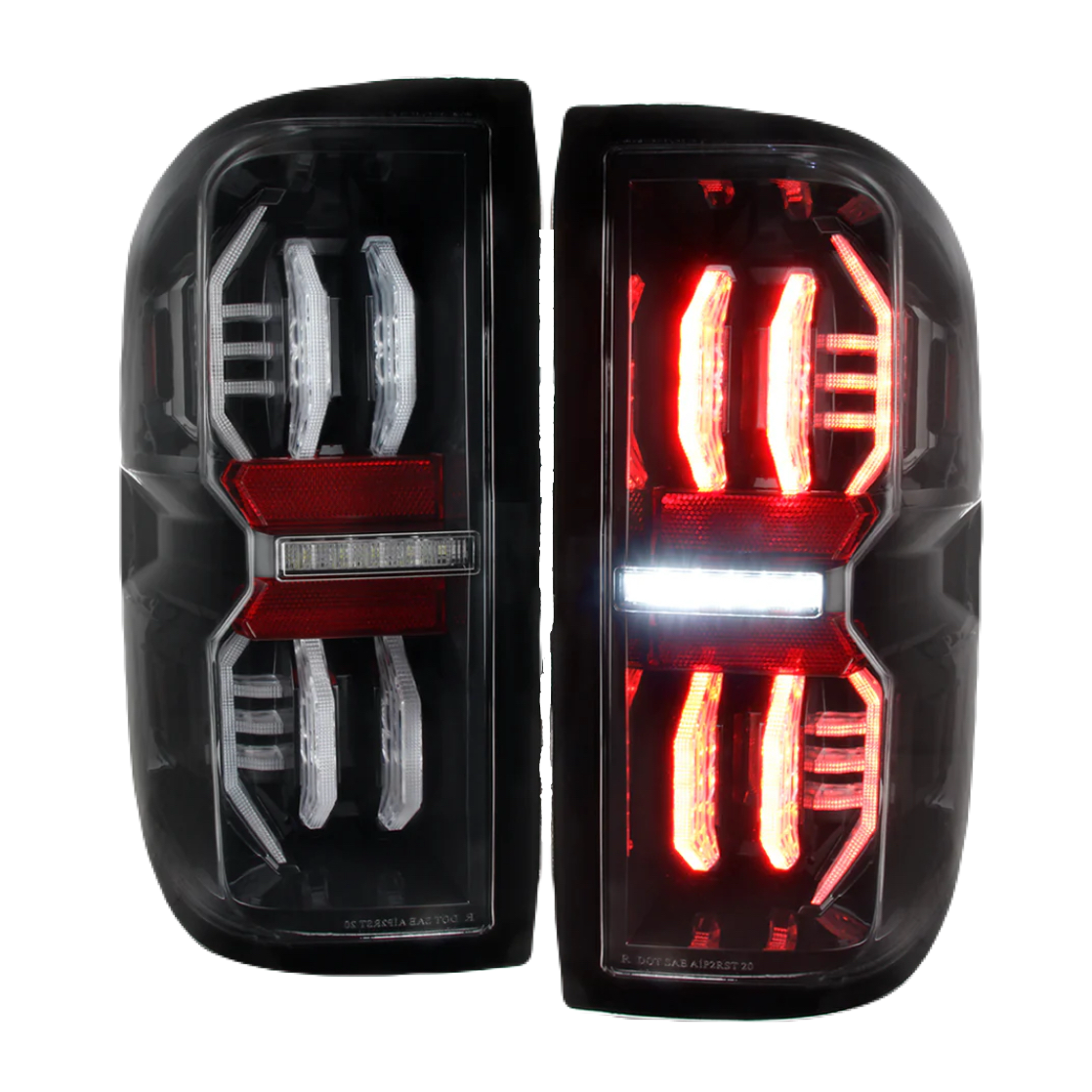 Custom 14-18 Silverado LED Bar Taillights