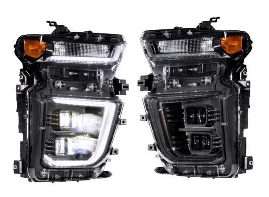CUSTOM 20-23 Chevrolet Silverado Morimoto XB Hybrid LED Headlights